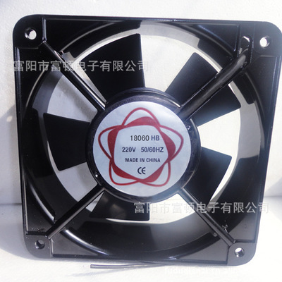 【厂家直销AC18060低噪音交流散热风扇】价格,厂家,图片,工业风扇,富阳市富顿电子-